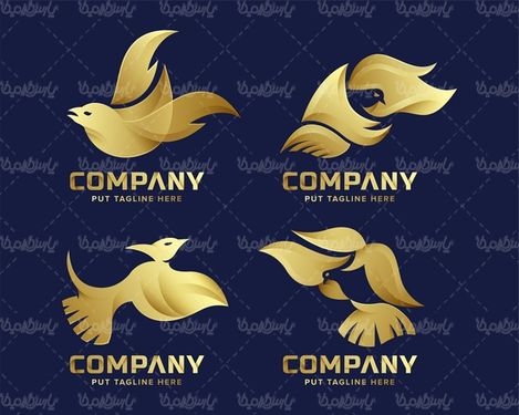 وکتور لوگو پرنده