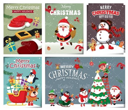 وکتور آدم برفی