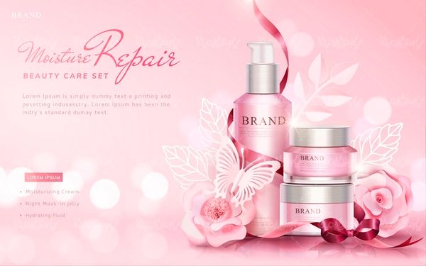 وکتور لوازم آرایش