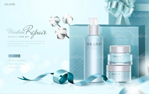 وکتور لوازم آرایش