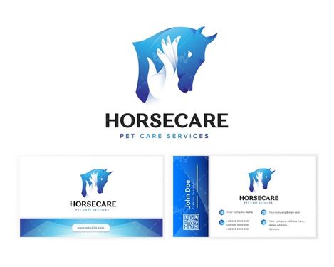 وکتور لوگو اسب