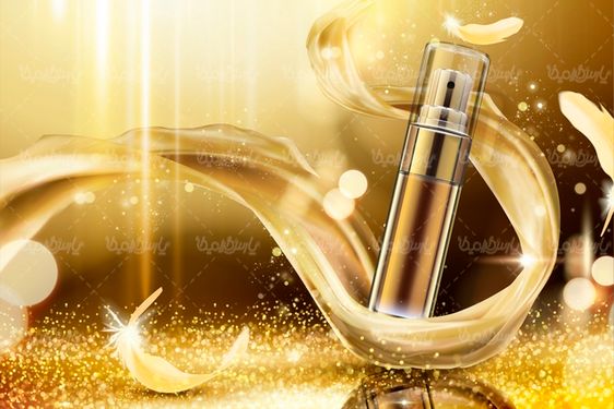 وکتور بسته بندی لوازم آرایش