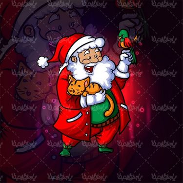 Vector Santa Claus
