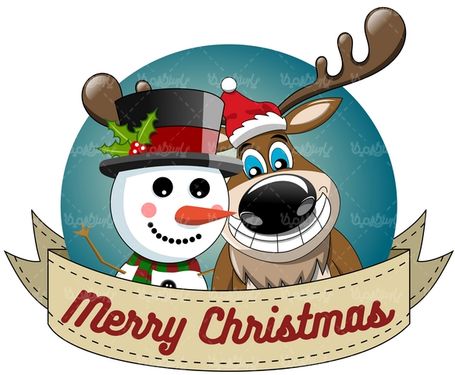 وکتور آدم برفی