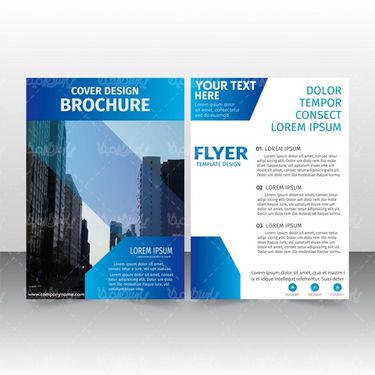 وکتور طرح تراکت