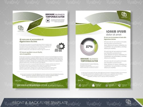 وکتور طرح تراکت