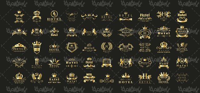 وکتور لوگو طلایی