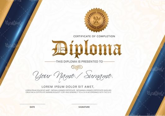 وکتور گواهینامه