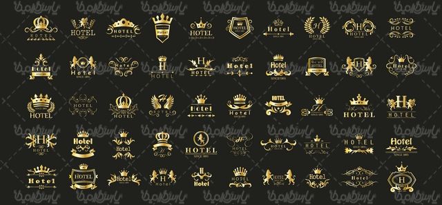 وکتور لوگو طلایی