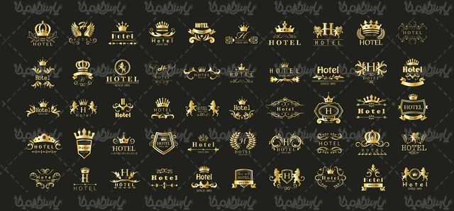 وکتور لوگو طلایی