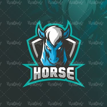 وکتور لوگو اسب