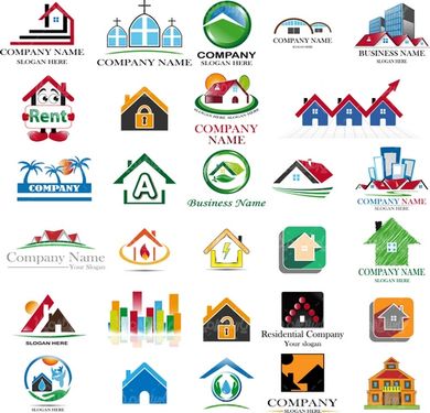 وکتور لوگو خانه