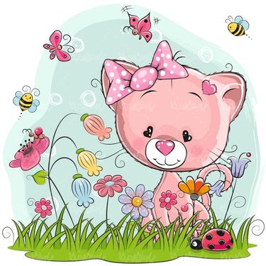 وکتور گربه ملوس