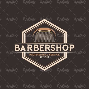vector barbershop