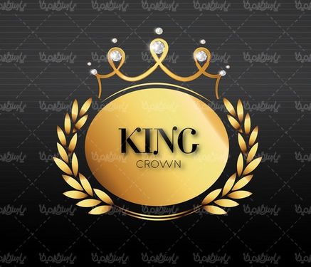 وکتور لوگو پادشاه