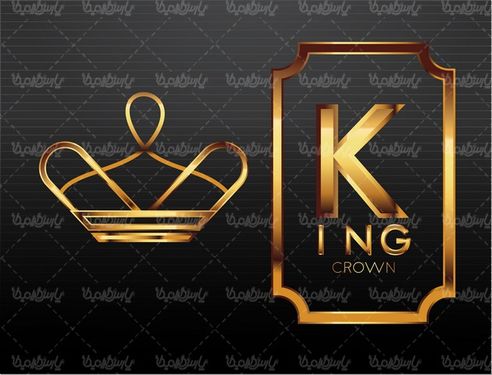 وکتور لیبل تاج