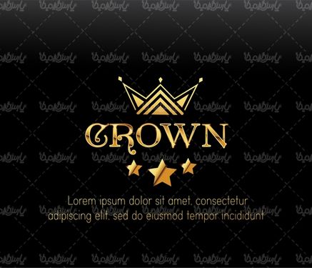 وکتور لیبل تاج