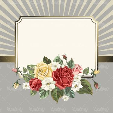 وکتور فریم گل