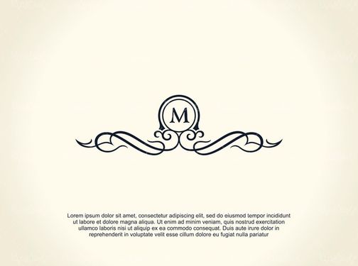 وکتور حاشیه گل و بوته