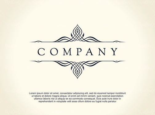 وکتور حاشیه گل و بوته