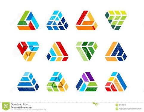 وکتور لوگو مثلث