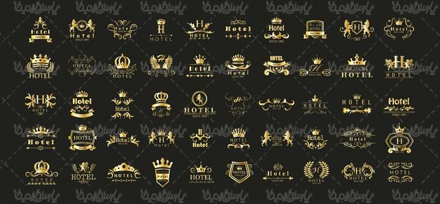 وکتور لوگو طلایی