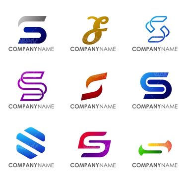 وکتور  لوگو حروف لاتین