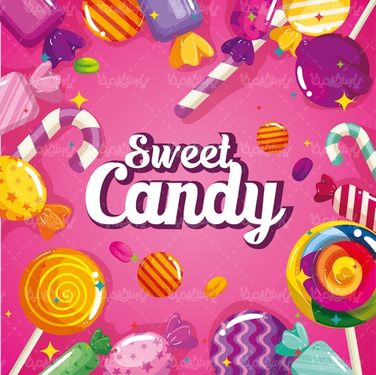 وکتور آبنبات