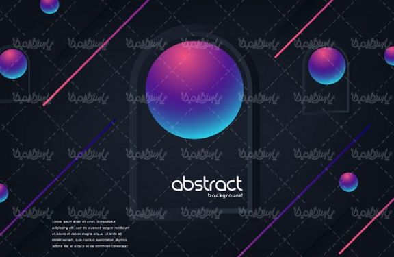 وکتور پس زمینه انتزاعی