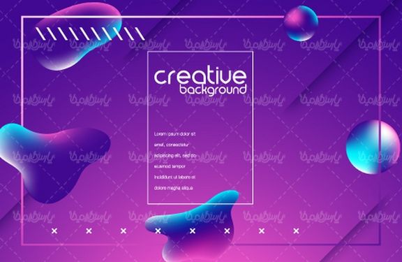 وکتور پس زمینه انتزاعی