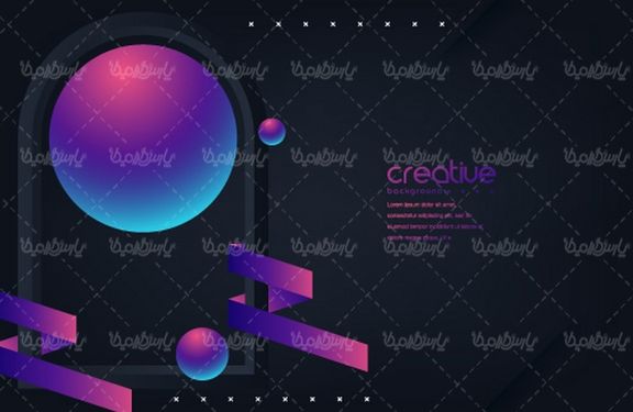 وکتور پس زمینه انتزاعی