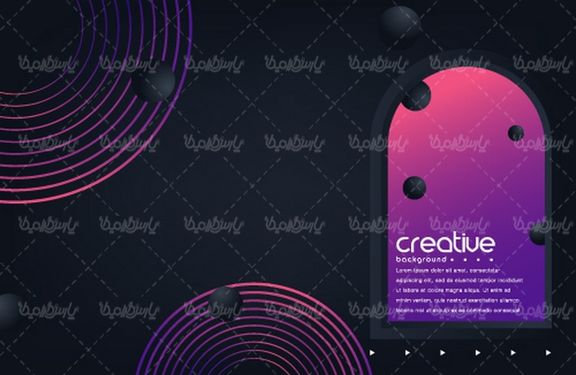 وکتور پس زمینه انتزاعی