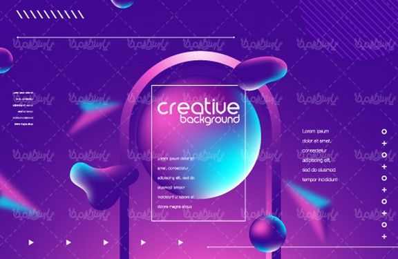 وکتور پس زمینه انتزاعی