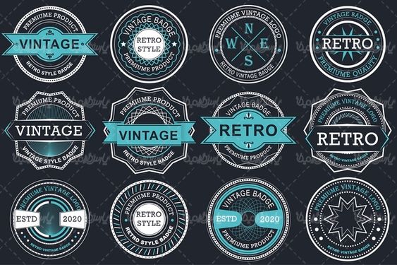 وکتور برچسب