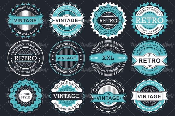 وکتور برچسب