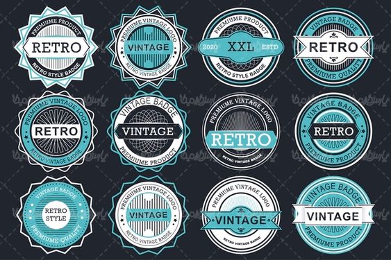 وکتور برچسب