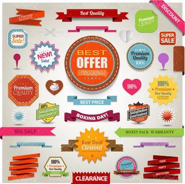 وکتور لیبل گرافیکی