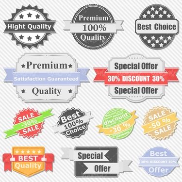 وکتور لیبل گرافیکی