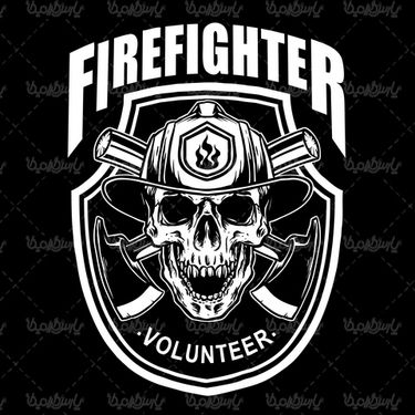 وکتور برچسب جمجمه