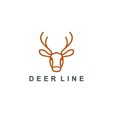 وکتور لوگو گوزن