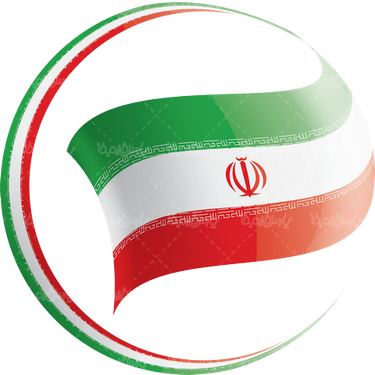 Iran flag vector