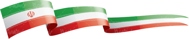 Iran flag vector