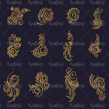 وکتور گل و بوته