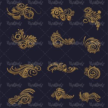 وکتور گل و بوته