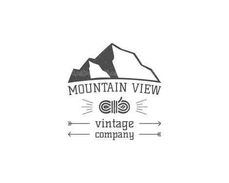 وکتور لیبل کوهنوردی