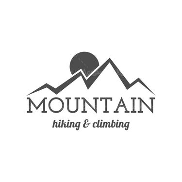 وکتور لیبل کوه