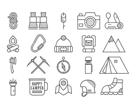 وکتور تجهیزات کوهنوردی