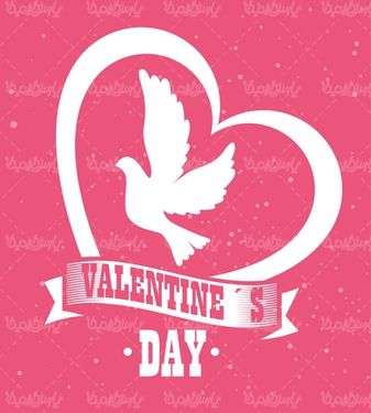 وکتور طرح ولنتاین