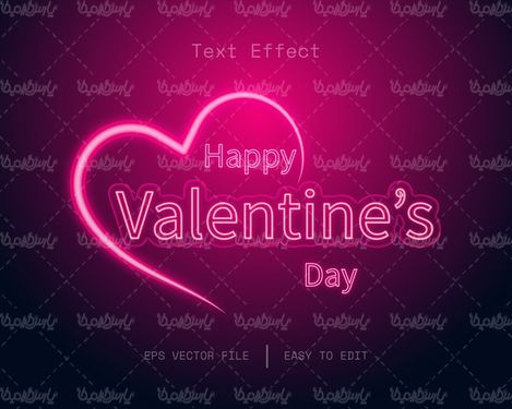 Valentine design vector