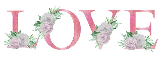 Valentine design vector